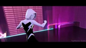 История Гвен Стейси: Гвен-Паук: Человек-паук: Через вселенные (2018) Момент из фильма