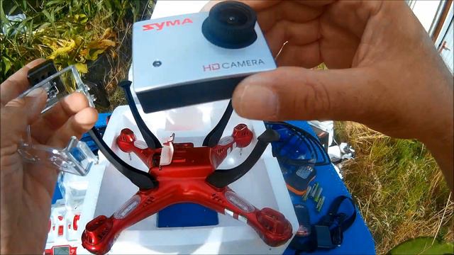SYMA X8HG ESPAÑOL (ESTE AÑO SE LLEVA EL ROJO SANGRE...JEJEJE...) смотреть онлайн