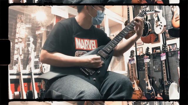 Kramer Nite-V Nickel Floyd Rose Electric Guitar - Satin Black смотреть онлайн