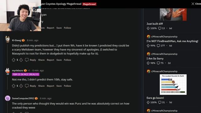 Toast reacts to Memes about His Team on Reddit смотреть онлайн
