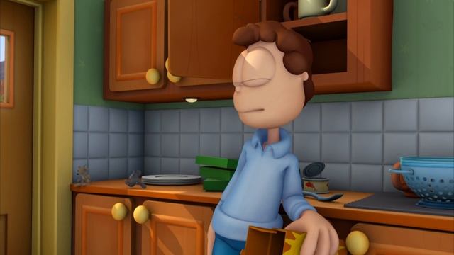 THE GARFIELD SHOW - EP02 - A game of cat and mouse смотреть онлайн