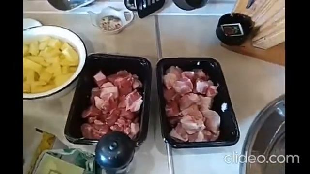 Тушёная капуста с мясом в медленноварке! Обзор медленноварки Kitfort-KT-213 смотреть онлайн