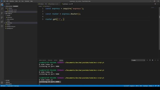How to structure a Node MVC REST API for Beginners смотреть онлайн