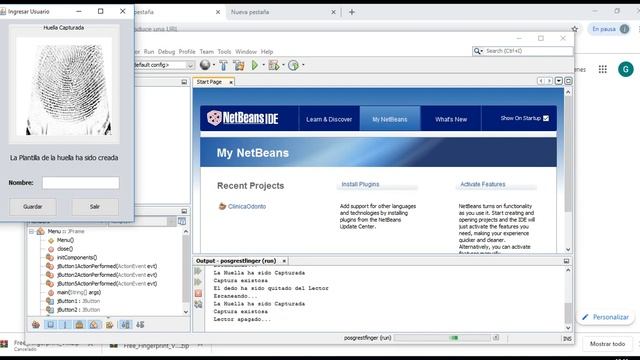 libreria huella digital java y postgres verificar y guardar смотреть онлайн