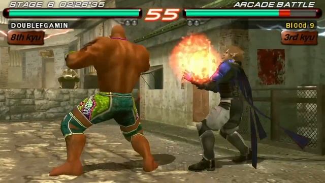 Marduk with Marshall Law Moves Gameplay Tekken 6 смотреть онлайн