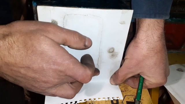 Простейшая разметка под сверление крепежных отверстий смотреть онлайн