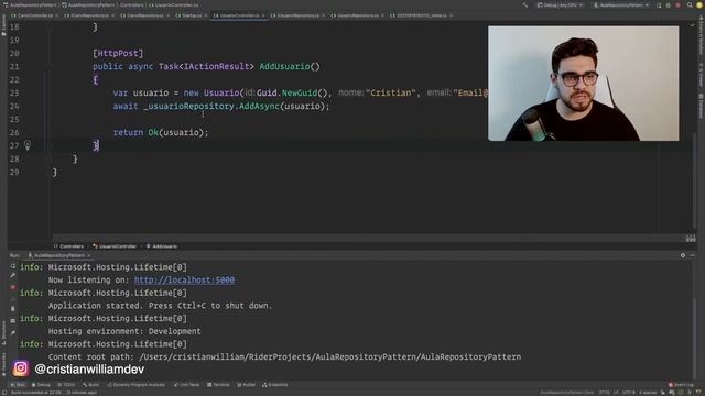 REPOSITORY PATTERN COM SOLID DO JEITO CERTO | DOTNET CSHARP смотреть онлайн