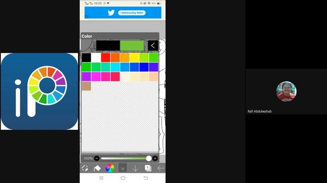 DIGITAL POSTER MAKING using IBIS Paint Tutorial Video смотреть онлайн