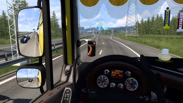 DAF XF 105 (Open Pipe Sound) - Kassbohrer Container Trailer SHG.S | Euro Truck Simulator 2 смотреть онлайн
