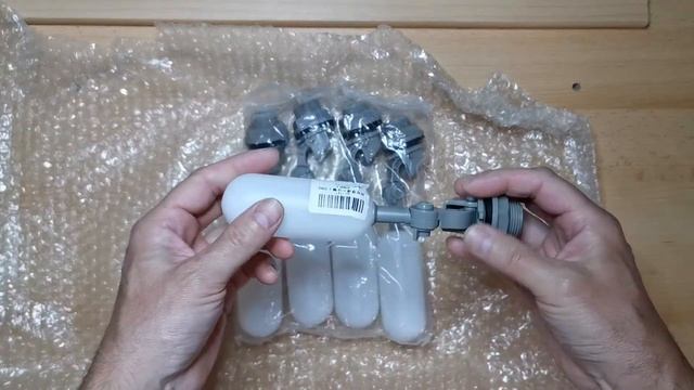Распаковка - поплавковый клапан для бочки смотреть онлайн