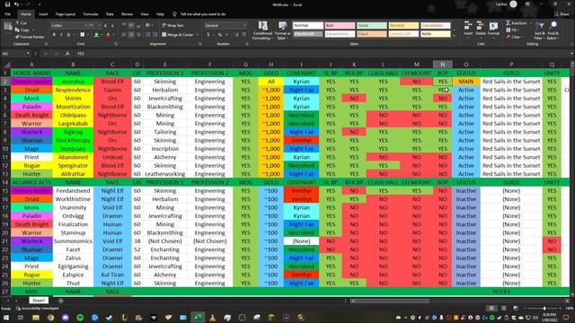My WoW Alts & How I Manage Them All! | WoW Alt Organisation & Management смотреть онлайн