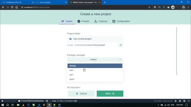 #9 Vue CLI 3 Introduction and Installation | Vue.js Beginner's Tutorial смотреть онлайн