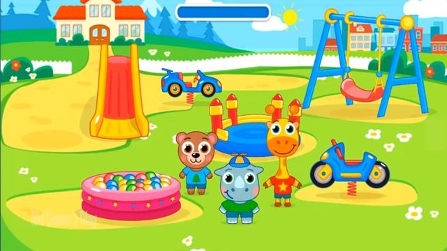 Animals Kindergarten   Childrens Activities In First Day Of Kindergarten   Education Games For Chil