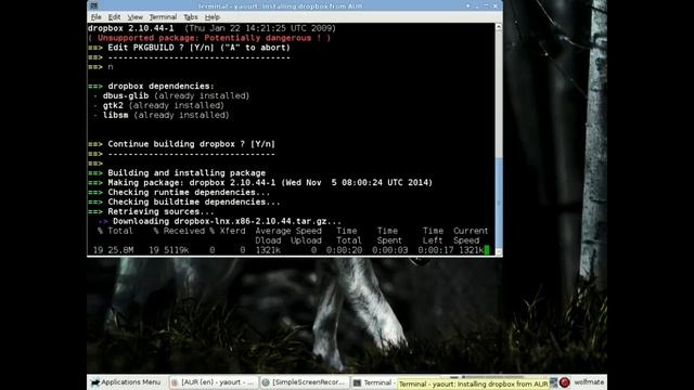 My Arch Linux challenge part 3 -yaourt смотреть онлайн