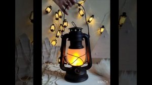 Керосиновая лампа на батарейках с эффектом мерцания свечи, светодиоды flame