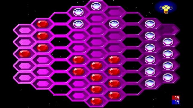 Hexxagon (1993) [MS-DOS] смотреть онлайн