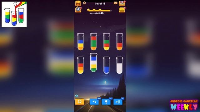 Sort Master Color Water Game - Gameplay Walkthrough Levels 1-30 (Android) 3 Stars смотреть онлайн