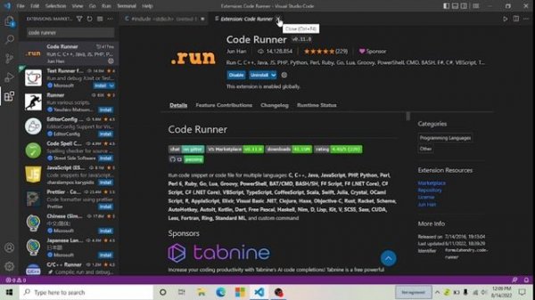 how to add run button in visual studio code / how to add run button in visual studio code