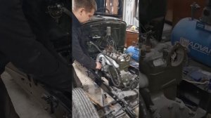 9 апреля 2020 г. Первый запуск двигателя ГАЗ - АА