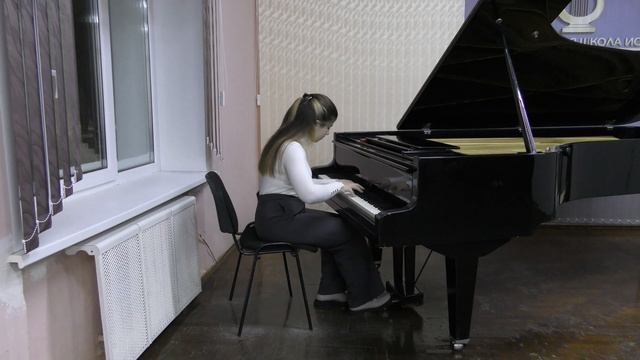 Николаевич Анастасия, А.Безенсон "Тревожное танго " Слуцкая ДШИ смотреть онлайн