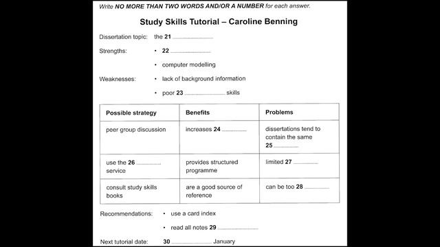 IELTS Listening Test 3 Cambridge Book 9 with Answers смотреть онлайн