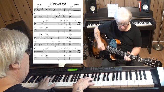 In A Silent Way - Jazz guitar & piano cover ( Joe Zawinul ) смотреть онлайн