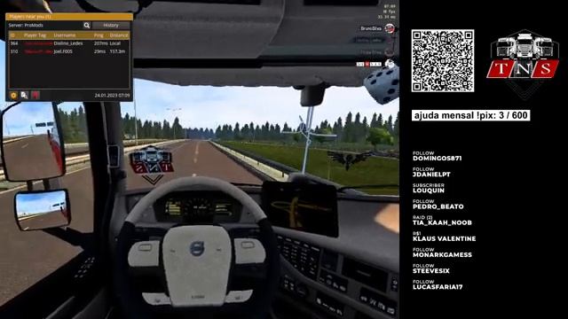 ETS 2 | TNS - Trans Norte/Sul Empresa virtual in Trucksbook | !tns !pix !gfc смотреть онлайн