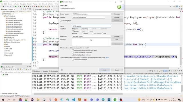 HOW TO USE HTTP STATUS CODE IN SPRING BOOT APPLICATION