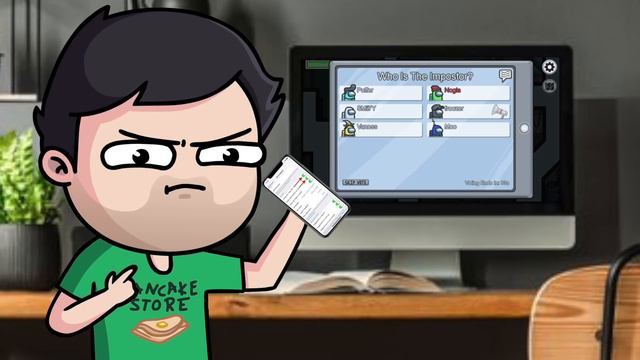 Vanoss passed the friendship test in Among Us proximity chat... (Among Us Mods) смотреть онлайн