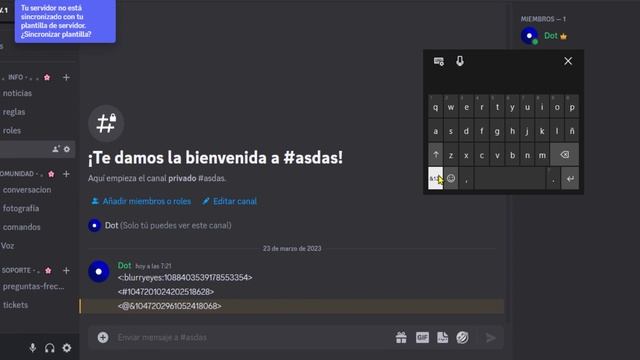 ¡Cómo Mencionar en mensajes Embed de Discord! ? Emojis, Canales, Roles y... смотреть онлайн