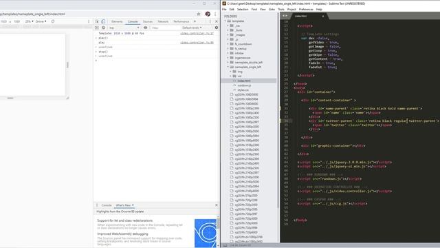 CasparCG HTML Templates - Part 2 - Basic Animated Lowerthird смотреть онлайн
