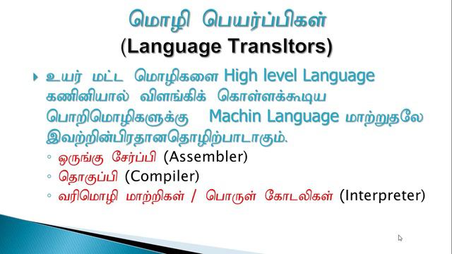 பணிசெயல் முறைமை|| 1 ||Operating System||Grade 10 ICT || Unit 5|| PART 1 смотреть онлайн