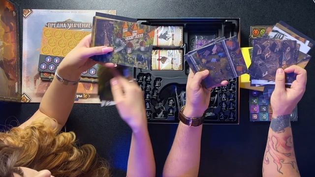 Мистика, тайны, ПРЕДНАЗНАЧЕНИЕ | Распаковка настольной игры Destinies смотреть онлайн