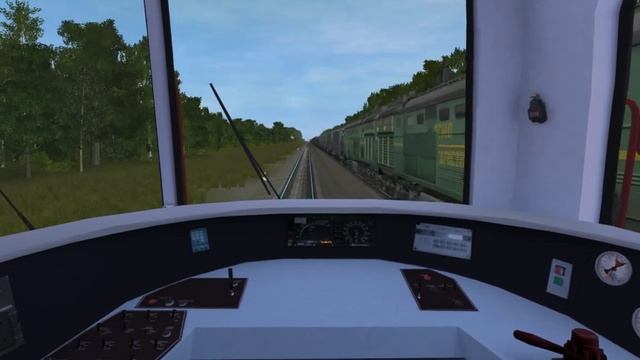 Trainz: РА1-0033, рейс №6680, Сухиничи-Узловые — Козельск смотреть онлайн
