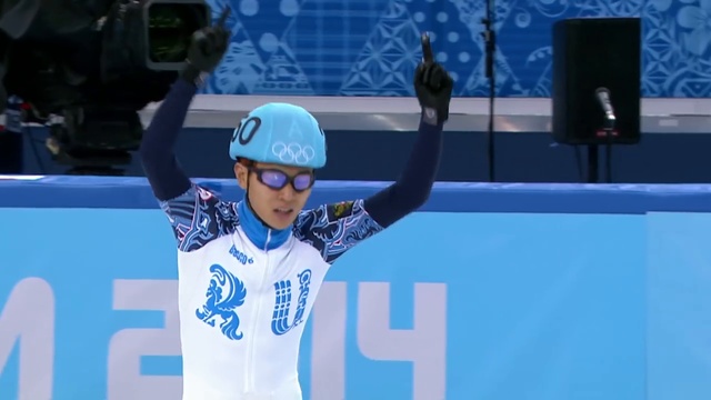 Сочи 2014. Шорт-трек. 1000 м. финал. Виктор Ан. смотреть онлайн