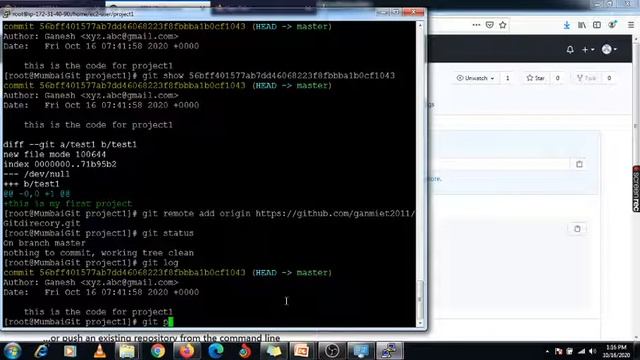 5 DevOps How to push and pull our Git code from your Local repository to Central Repository GitHub смотреть онлайн