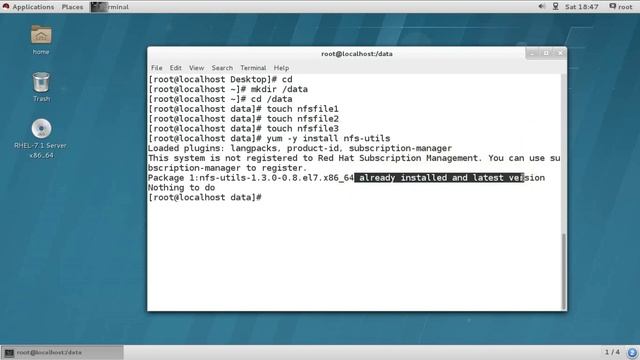 NFS Server Installation and Configuration RHEL7 RHCE || Linux Networking using || 28 Lecture 28 смотреть онлайн