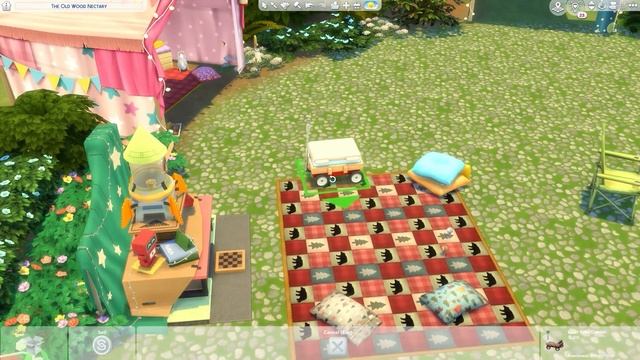 Little Campers Kit Camping grounds | The Sims 4 | House Build + Mini Tour смотреть онлайн