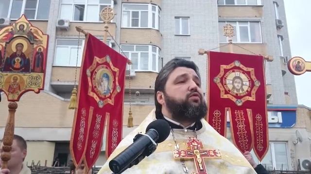 2015.01.19. Проповедь протоиерея Валерия Волощука в день Крещения Господня (Богоявления) смотреть онлайн