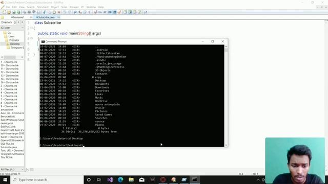 Java & its IDE Install (2021) || Compile & Run any Program of Java with or without command Prompt. смотреть онлайн