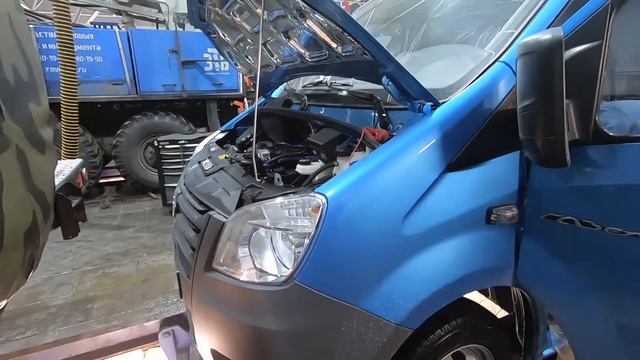 Установка пневмоподвески на автомобиль ГАЗель смотреть онлайн