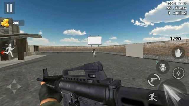 Army Anti - Terrorism Strike Game, Gameplay смотреть онлайн