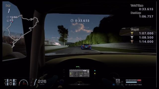 GT6 Overtake Challenge - Mercedec-Benz SLS AMG GT3 смотреть онлайн