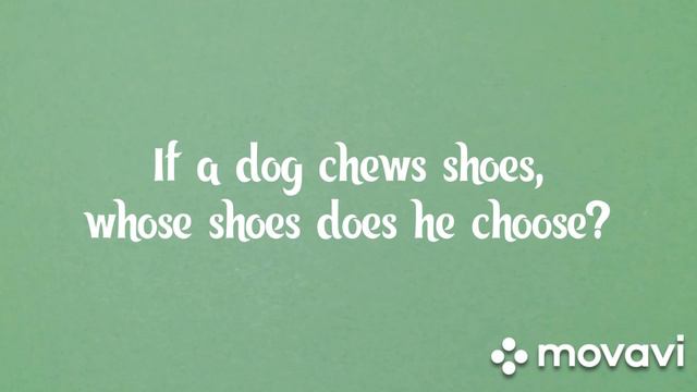 Tongue Twister. If A Dog Chews Shoes... Скороговорка. Английский
