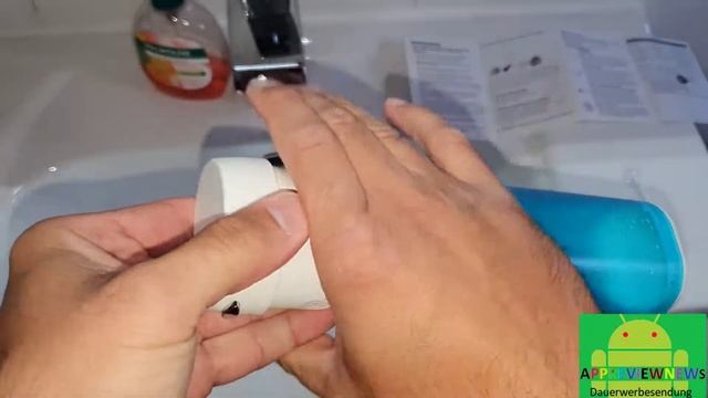 die Unterstützung zur Zahnzwischenraum Reinigung Hygiene UNIQUORS mobile Akku Munddusche 35-110PSI смотреть онлайн