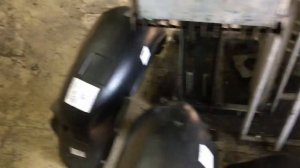 Mitsubishi Lancer X шумка локеров ( подкрылок)