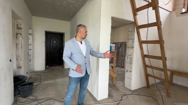 Комбинированный дом Шале. Обзор проекта. смотреть онлайн