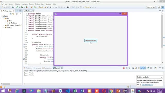 #02 JavaFX Tutorial | installation of JavaFX смотреть онлайн