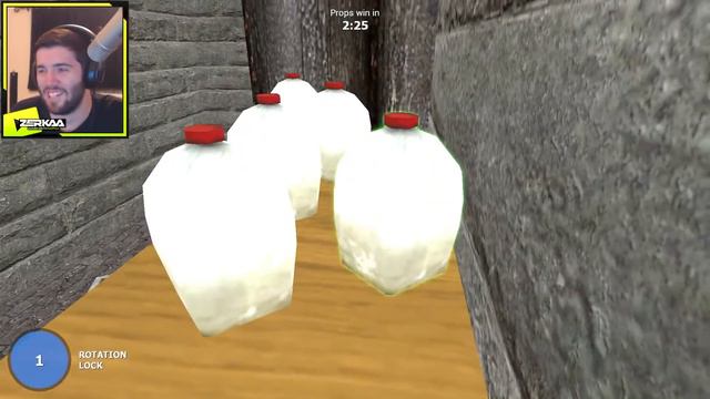 HIDING IN THE WALLS (Garry's Mod Prop Hunt) смотреть онлайн