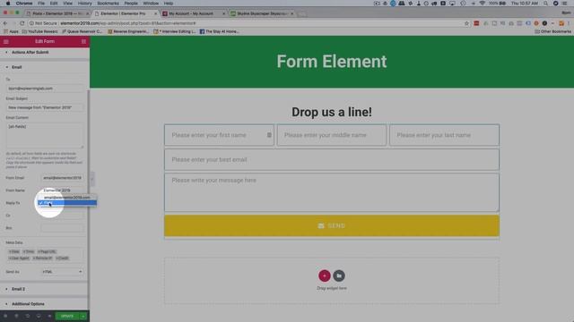 Elementor Pro Part 3 - Elementor Form Builder смотреть онлайн
